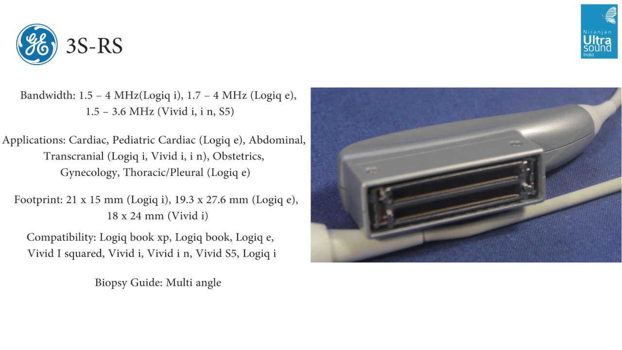 GE 3SRS Cardiac Sector Probe ULTRASOUNDINDIA YouTube