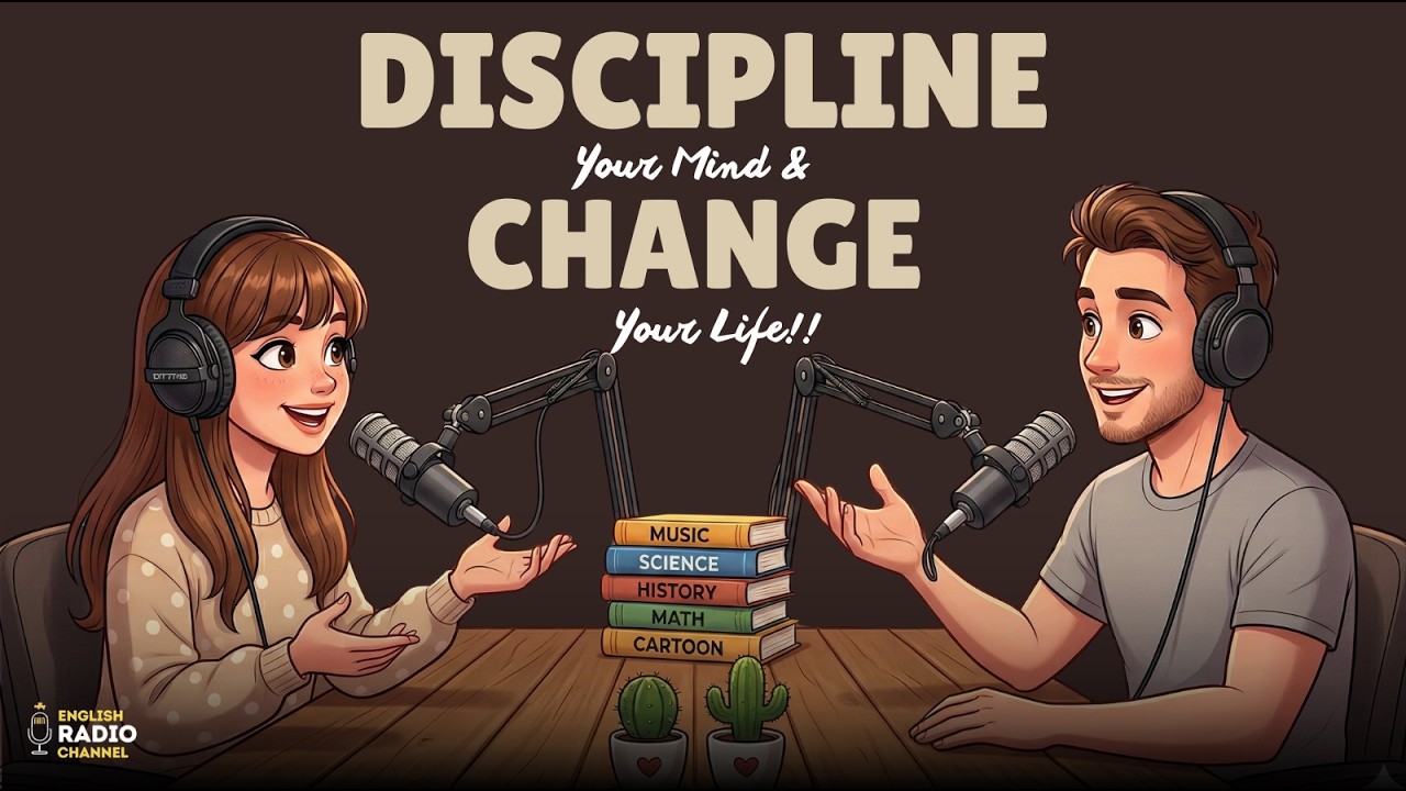How to Discipline Your Mind | English Podcast for Easy Conversation | English Radio Channel