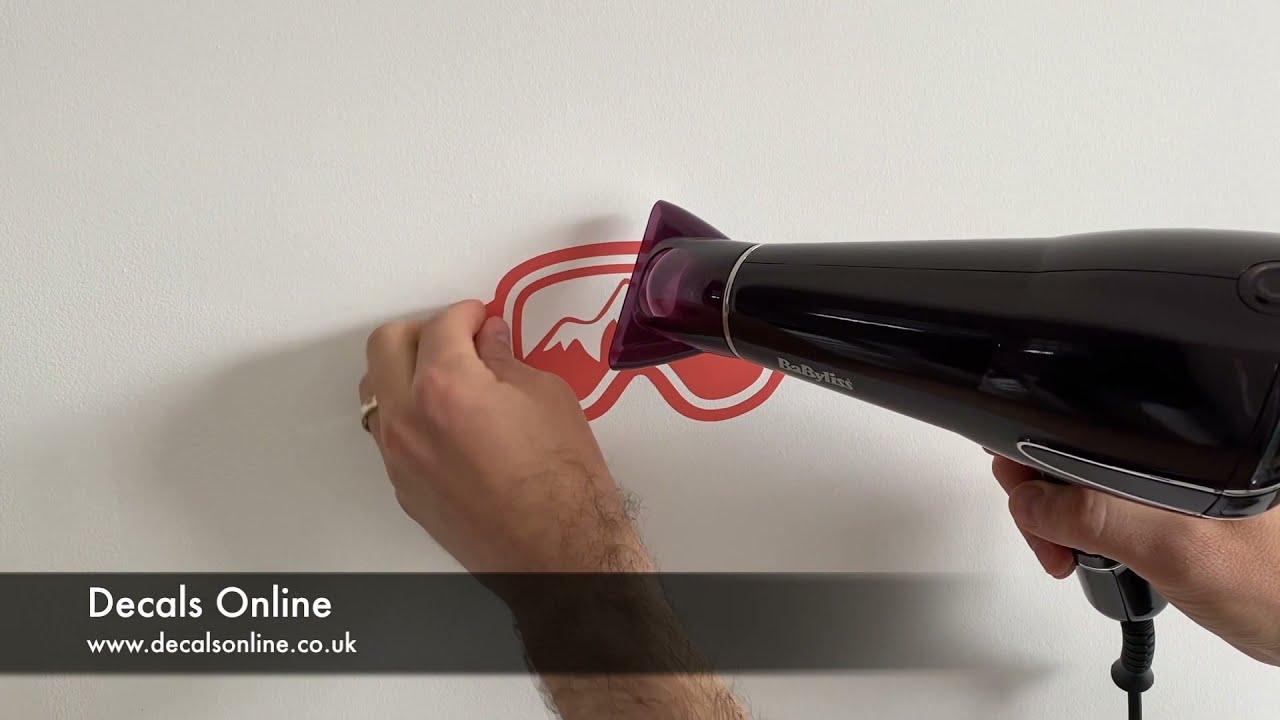 How to remove wall decals and stickers without damaging the paint