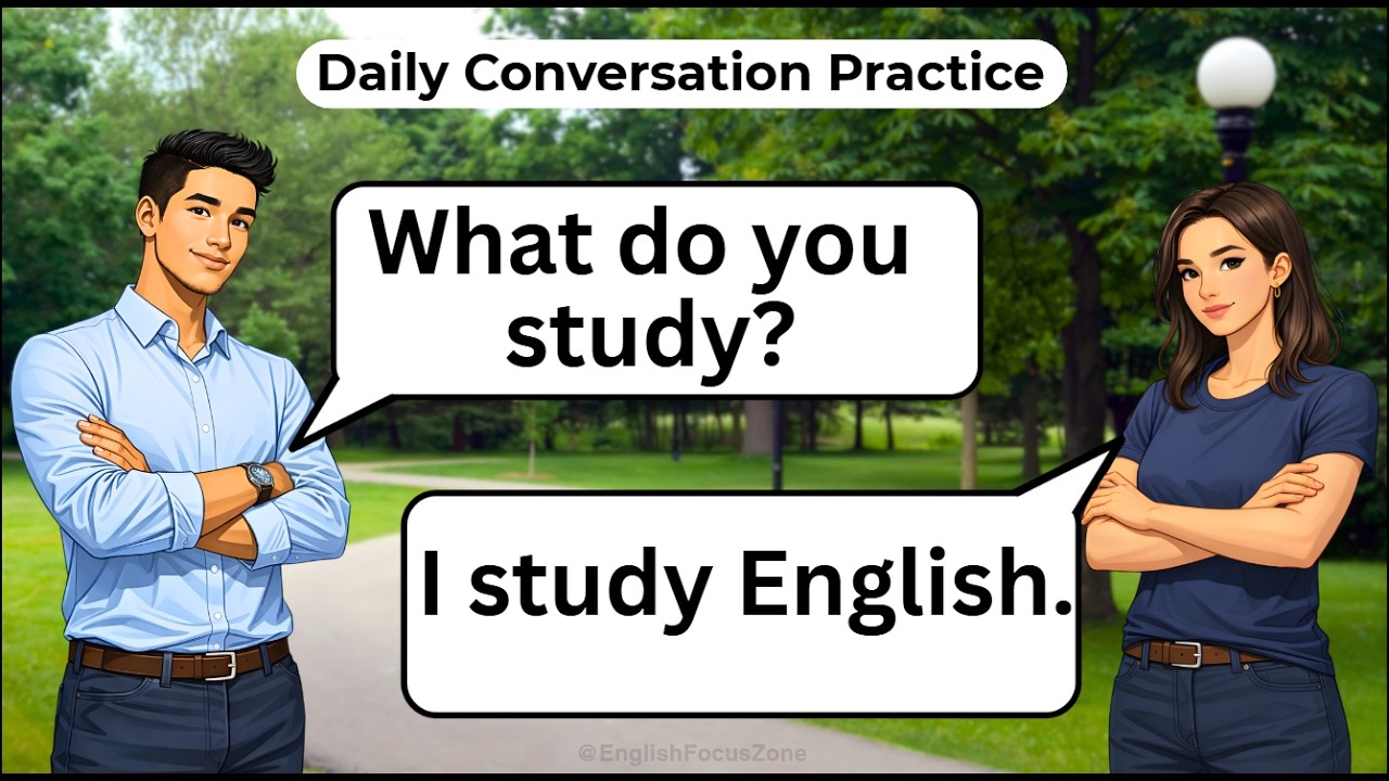 Daily Conversation Practice | Real-life english dialogue |