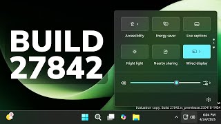 New Windows 11 Build 27842 – New BSOD Design, New Mouse Options and Fixes (Canary)