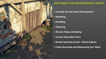 Software for Game Environment Artist