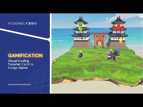 🎮 Visual Coding Tutorial: Catch & Dodge Game | Assemblr EDU