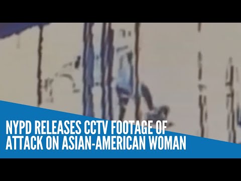 NYPD releases CCTV footage of attack on Asian-American woman