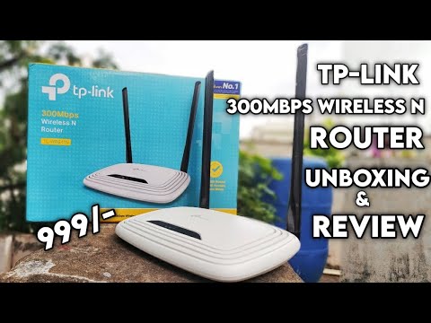 Tp-Link TL-WR841N 300Mbps Wireless N Router Unboxing And Review||Cheapest Router