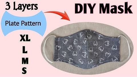 3 Layer - ALL SIZES | Face Mask Sewing Tutorial | Make Easy Face Mask at Home | DIY Cloth Face Mask
