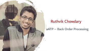 Advanced Available to Promise (aATP)