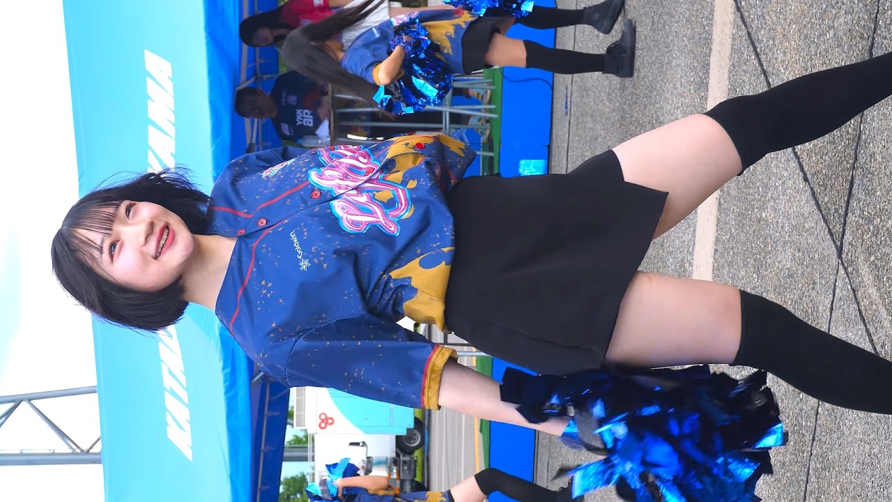 【チアダンス】Leap-Blue(リープブルー) 「DRIP」(BABYMONSTER) カターレ富山 vs. FC今治 K STUDIO 第2部 縦動画 2025年8月16日