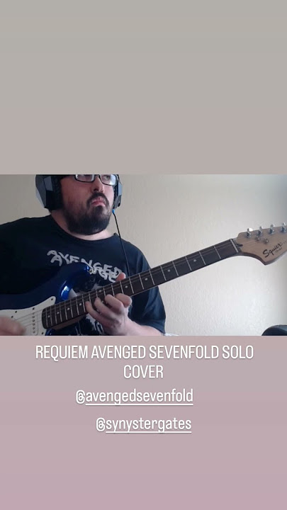 REQUIEM AVENGED SEVENFOLD SOLO COVER #avengedsevenfold #music #metal #cover #guitar