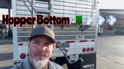 Hopper Bottom!! Day in the life of a AG Trucker!