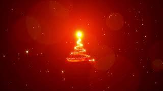 Christmas Tree Sparkling 4K Animated Christmas Tree Video Background Loopable Teacher Burnz