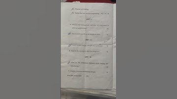 SOFTWARE ENGINEERING 2022 BTECH 5TH SEM CSE PREVIOUS YEAR QUESTION G-SCHEME #mdu#btechquestionpaper