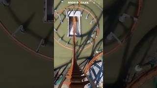 Does this ROLLER COASTER DROP scare you? #shorts