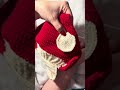 Made with the hellohappy mushroom bag pattern/Etsy. Quick & cute! #crochet #handmade #cottagecore