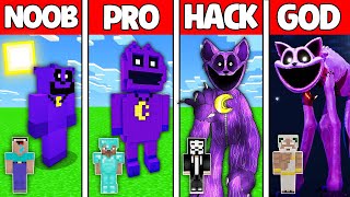 ALL EPISODE: NOOB vs PRO vs HACKER vs GOD! POPPY PLAYTIME STATUE CHALLENGE in Minecraft