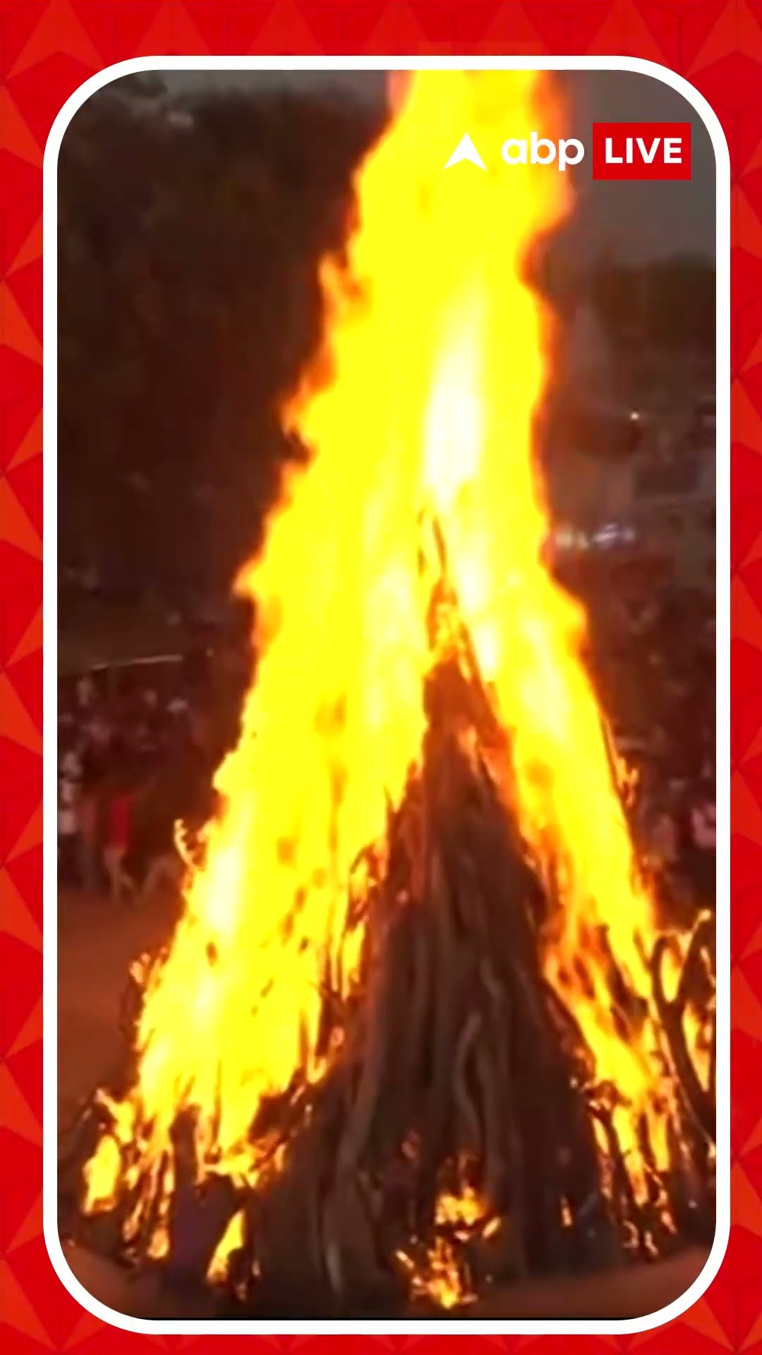 গুজরাত গান্ধীনগরে জাঁকজমক সহকারে পালিত হল নেড়াপোড়া