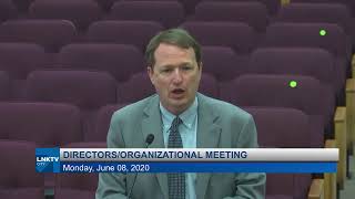 Lincoln City Council Directors Meeting June 8, 2020