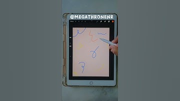 How to draw Simple Wallpaper in Procreate #22