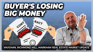 Vaughan, Richmond Hill & Markham Real Estate Update - Buyer's Walk Away At Big Cost - (Jan 10, 2024)