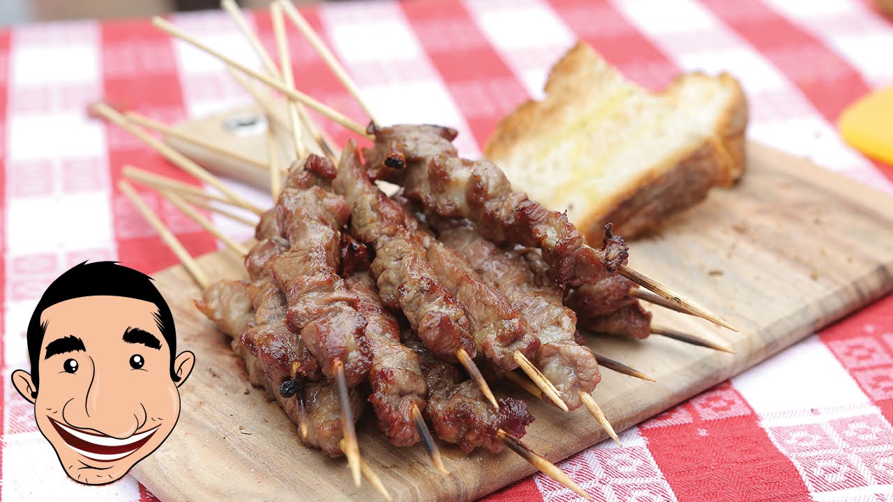 Best ARROSTICINI RECIPE | Italian Lamb Skewers feat BBQ AROMA | Vincenzo