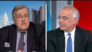 Shields and Brooks on the mail bombs and politics as an identity