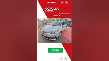 TOYOTA COROLLA 1.8 GLI 16V 2018 FLEX - FindMotors.com.br #Shorts