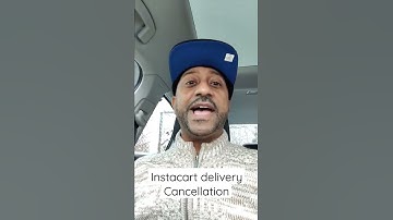 Instacart delivery problem part 3. How to cancel if the order is not ready #shorts
