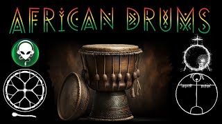 𓋼AFRICAN DRUMS 𖡼 Tribal Beats𓋼Shaman Spirit Dance🪘(Watch While HIGH) )🥁𖤣𖥧𖡼𓋼𖤣𖥧𓋼𓍊