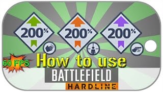 How to Apply/Use Boosters in Battlefield Hardline screenshot 5