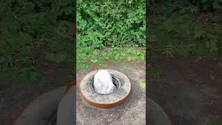 Fire pit garbage? #rvlife #ourroadlesstraveled #fulltimerv #shorts