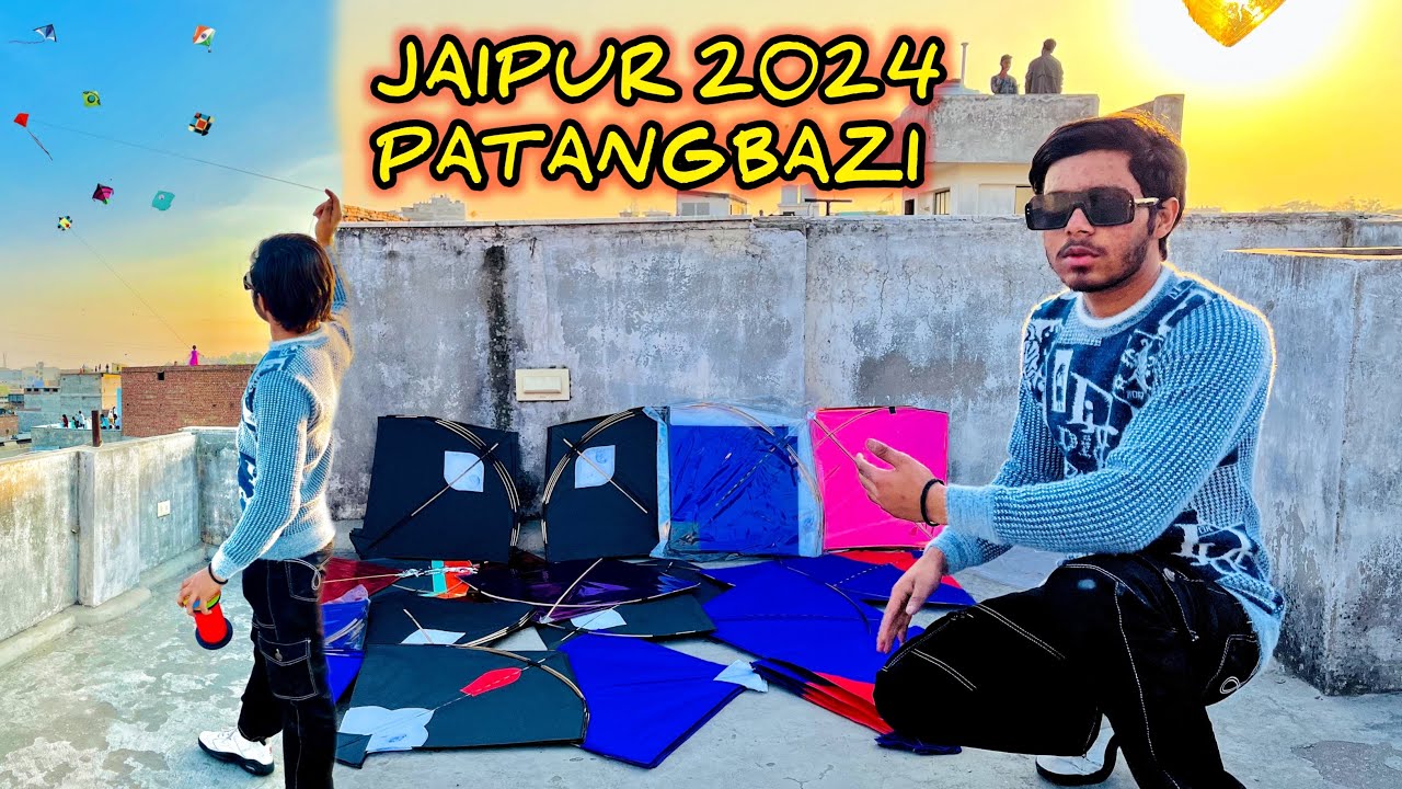 Jaipur patang bazi jaipur kite festival 2024 makar sakranti