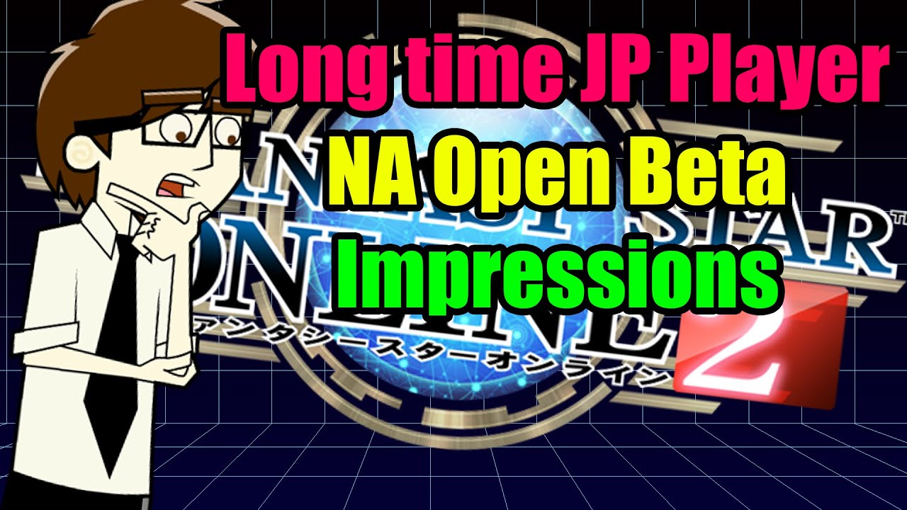PSO2 Open Beta - Impressions from a long time JP player - YouTube