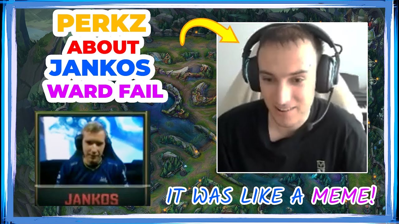 VIT Perkz Reacts to G2 Jankos Ward Fail at Worlds 👀