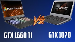 GTX 1660Ti vs GTX 1070 Laptop GPU Benchmark in 12 Games