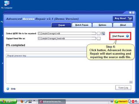 DataNumen Access Repair Video Tutorial (Demo Version)