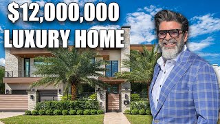 $12,000,000 Amazing Modern Mansion in Fort Lauderdale, FL