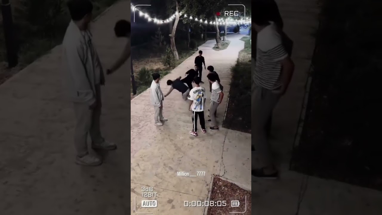 "This is all staged. #rek #action