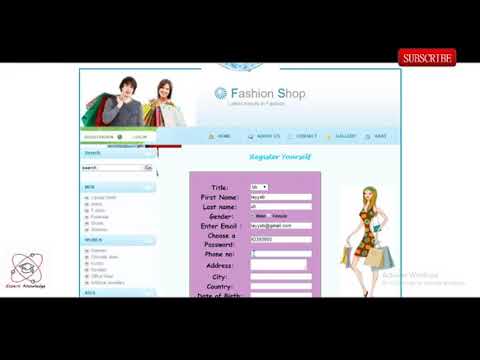 Download Online Fashion Shop Awesome Project in PHP 2019 | Complete Source code with SQL