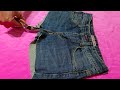 Sewing tips and tricks for bags from jeans you probably didnt know