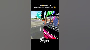 JAI GURU ROMEO BUS MOD IN BUSSID _ TOP SPEED_BUS INTERIOR LIGHT #trendingshorts#trending #bus#shorts