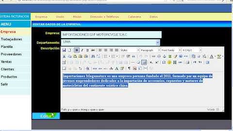 Sistema de facturacion php prueba gratis tutorial 1