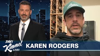 Jimmy Kimmel Reacts to Aaron Rodgers Comments & Donald Trump Wants a Giant Dome to Protect the U.S. image