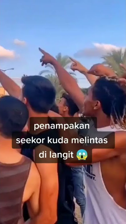 geger penampakan kuda di atas langit #shorts #tiktok #viral #trending #tiktokvideo