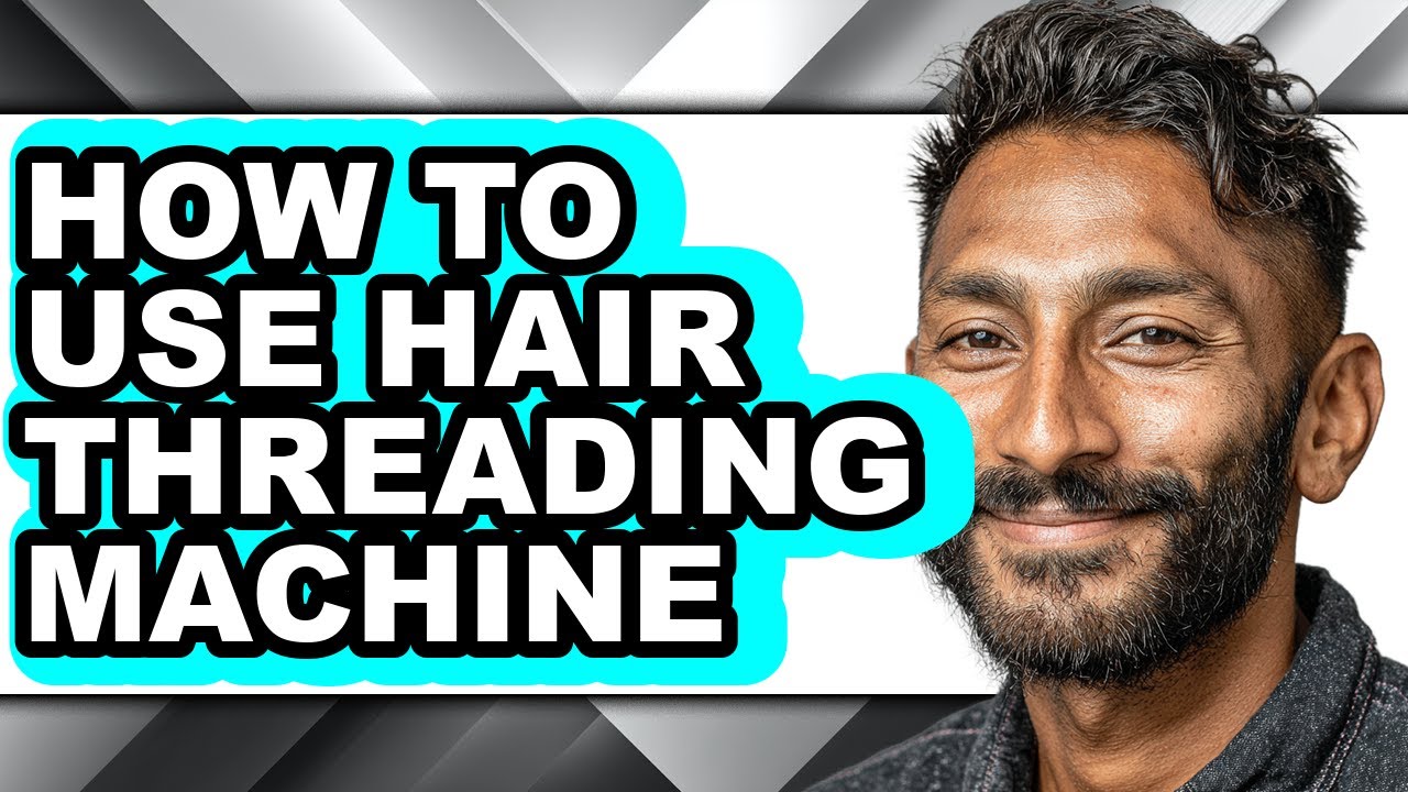 How to Use Hair Threading Machine - Easy Guide - YouTube