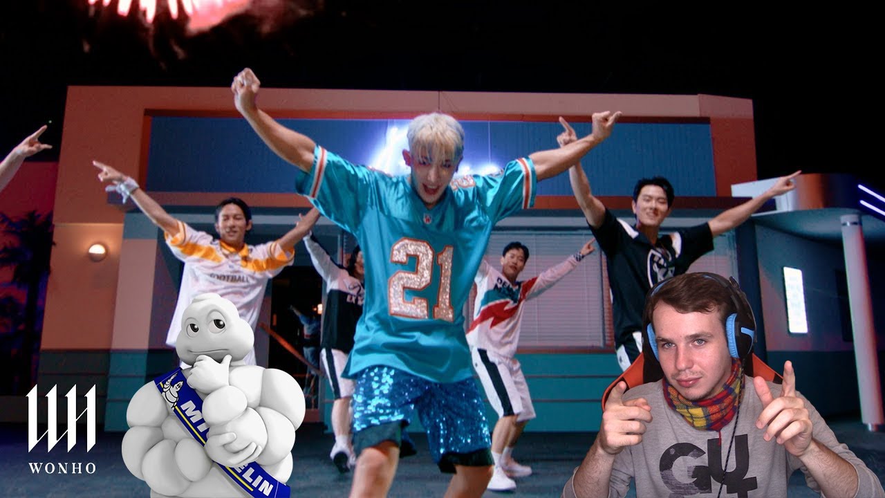 Ай эм блу лабуди лабуда... - WONHO 원호 'BLUE' MV (Реакция)