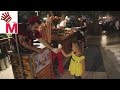 Шоу фокусы мороженного Веселый мороженщик в Турции турецкое шоу мороженного трюки с мороженным влог
