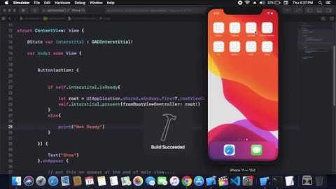 AdMob in SwiftUI - Interstitial Ad In SwiftUI - How To use AdMob Interstitial Ad In SwiftUI