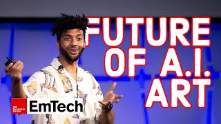 MIT Technology Review’s EmTech MIT Conference - Don Allen III - Future of A.I. Artwork screenshot 2