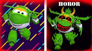 Super Wings As Horror Version