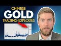 Chinese gold trading explodes